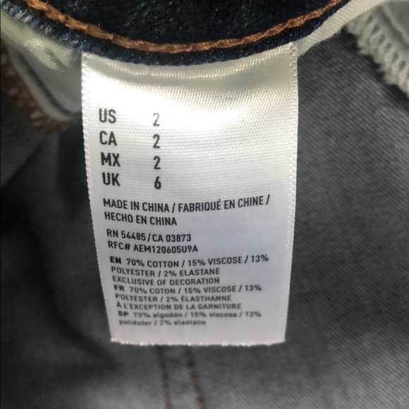 AMERICAN EAGLE OUTFITTERS DENIM SKIRT - Picture 4 of 5